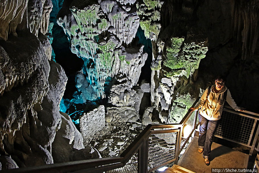 это мы спустились на нижний уровень