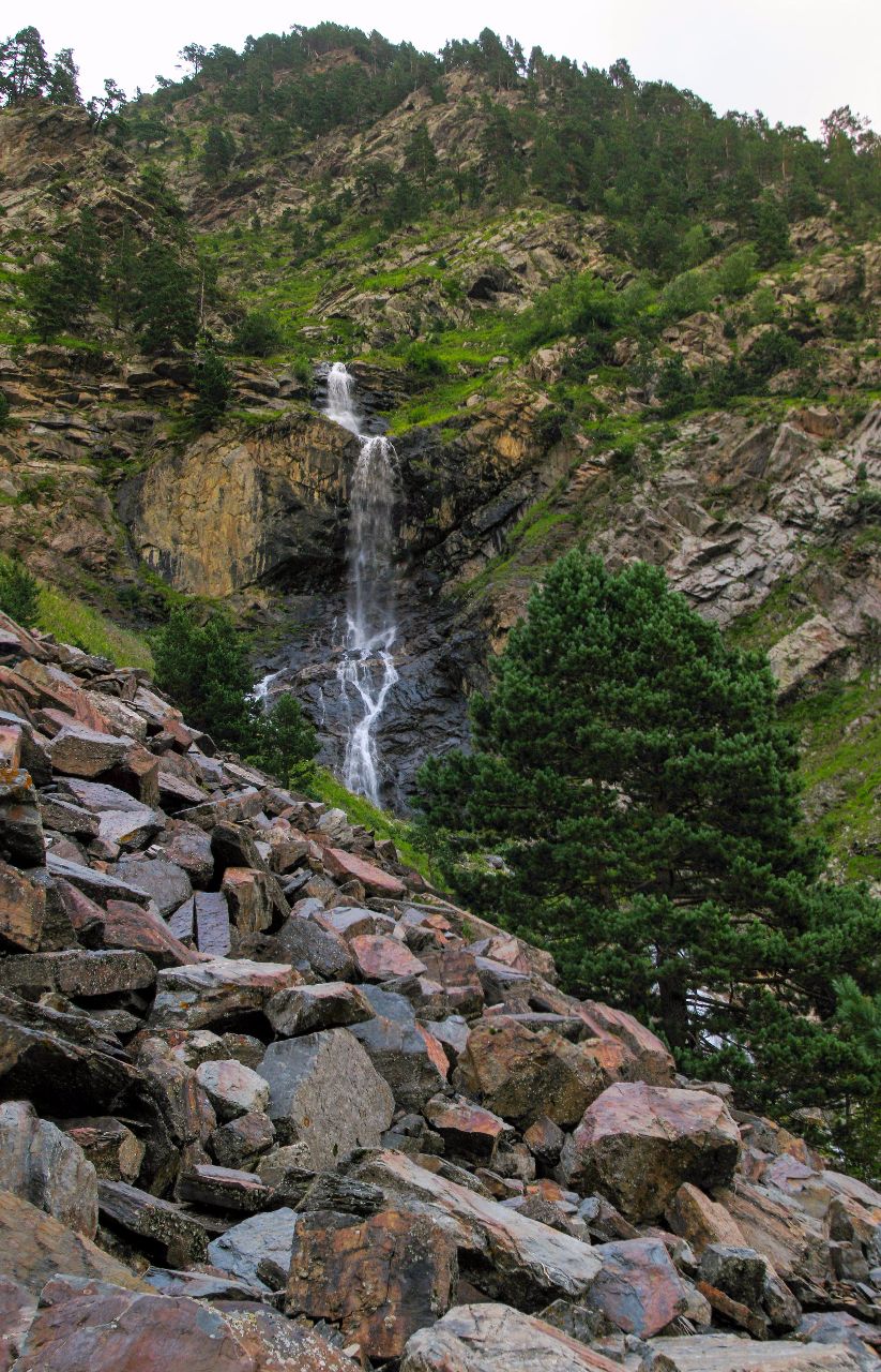 горы и водопады Дигории Алания Национальный Парк, Россия