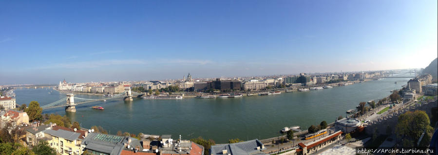 Панорама города Будапешт, Венгрия