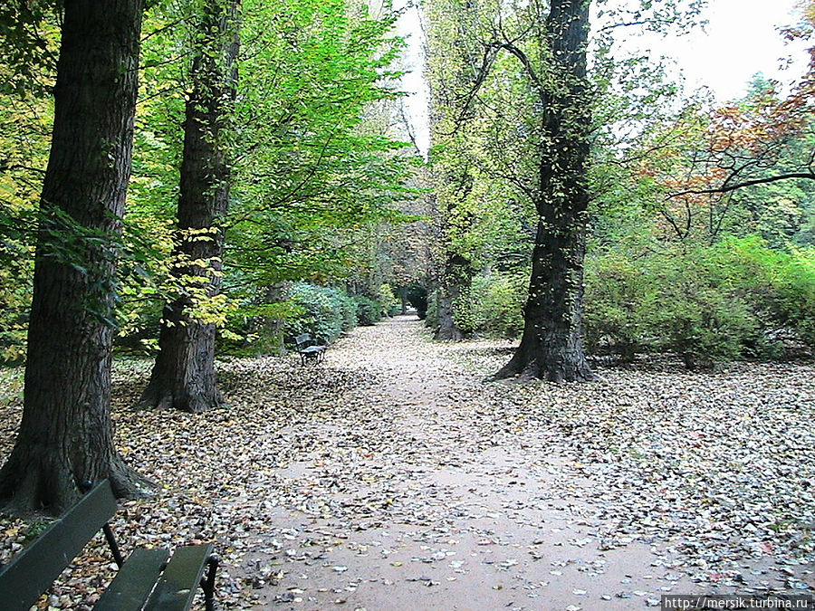 Парк Лазенки Варшава, Польша