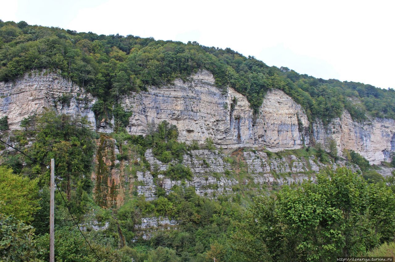 Водопад Кинчха Зеда-Горди, Грузия