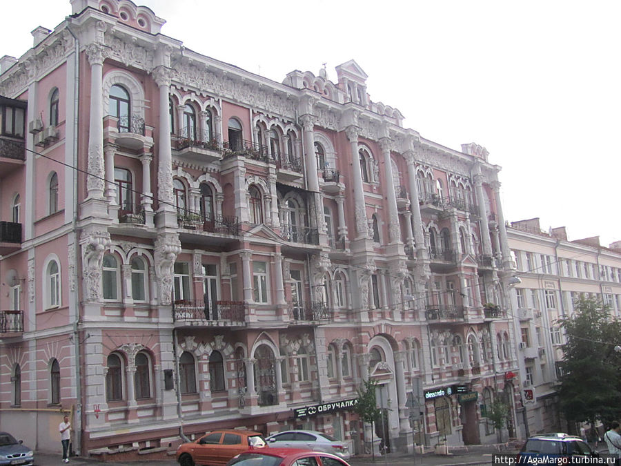 Архитектура центра Киева впечатляет