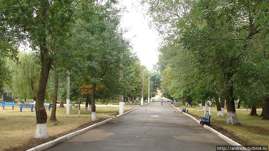Парк в Раздельной Тирасполь, Приднестровская Молдавская Республика