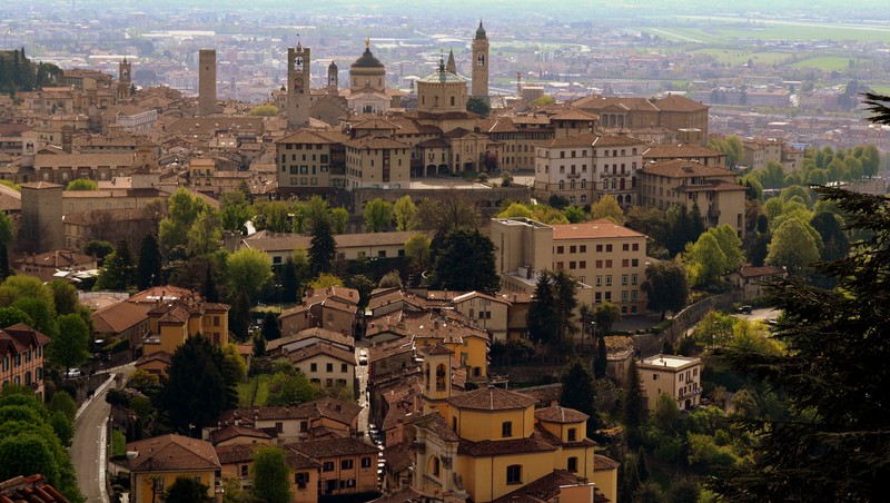 Укрепленный верхний город Бергамо / Città Alta Bergamo