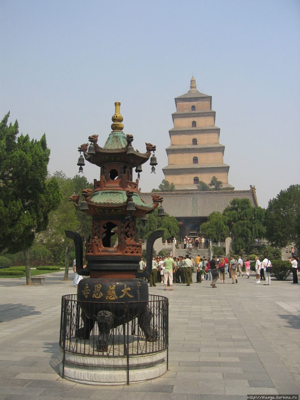 Пагода Большого Гуся (648 г. н.э.) Сиань, Китай