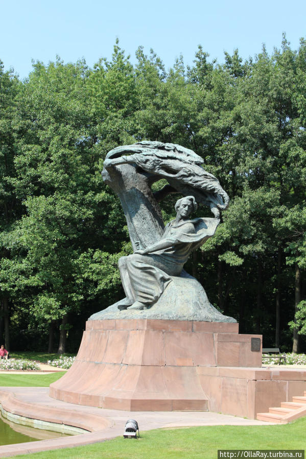 Памятник Шопену Варшава, Польша