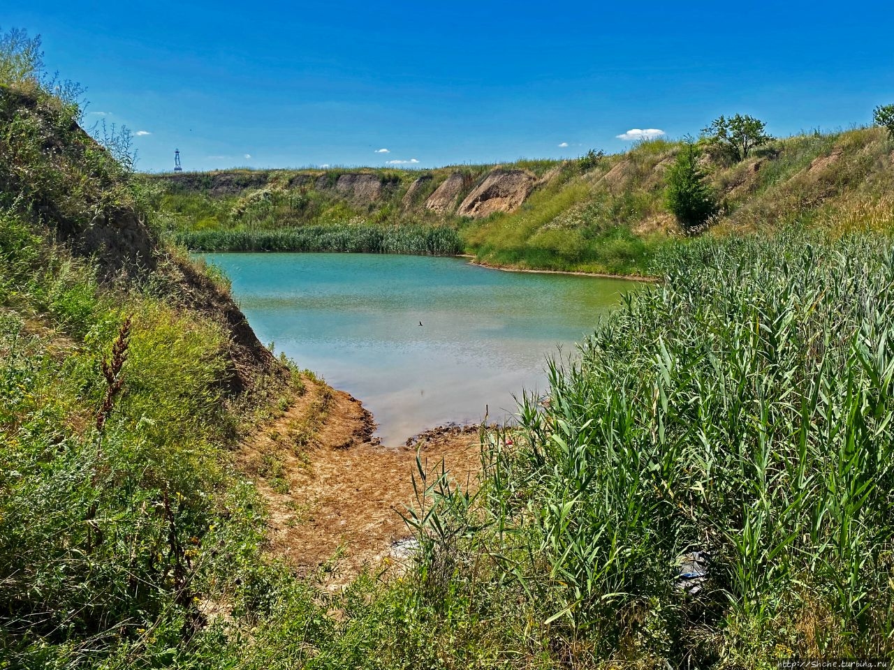 Соленое озеро Антоновка, Украина