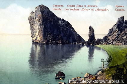 Легенда о скале Монах Симеиз, Россия
