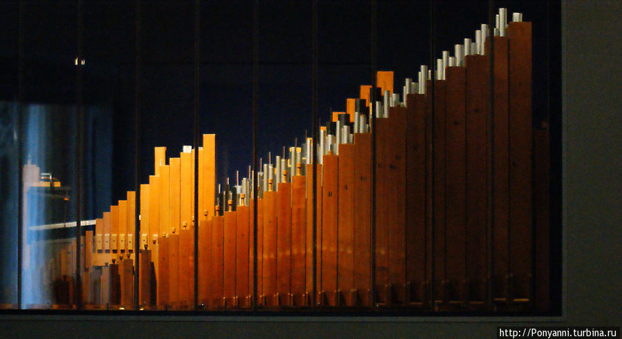 Филармонический орган. 1560 триб,20 регистров.1929 год.Фрайбург. Брухзаль, Германия