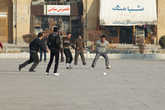 Футбол на площади Имама Хомейни