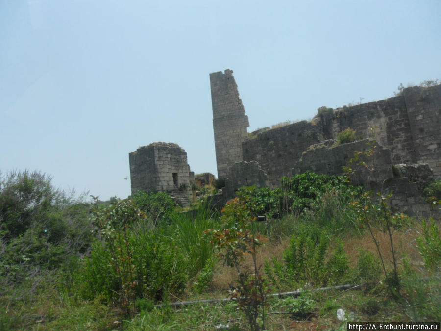 Киликия 5.  Крепость Кызкалеси Мерсин, Турция