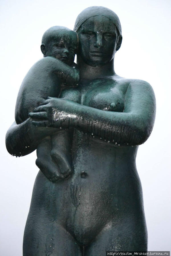 В Парке скульптур Густава Вигеланда. Осло, Норвегия