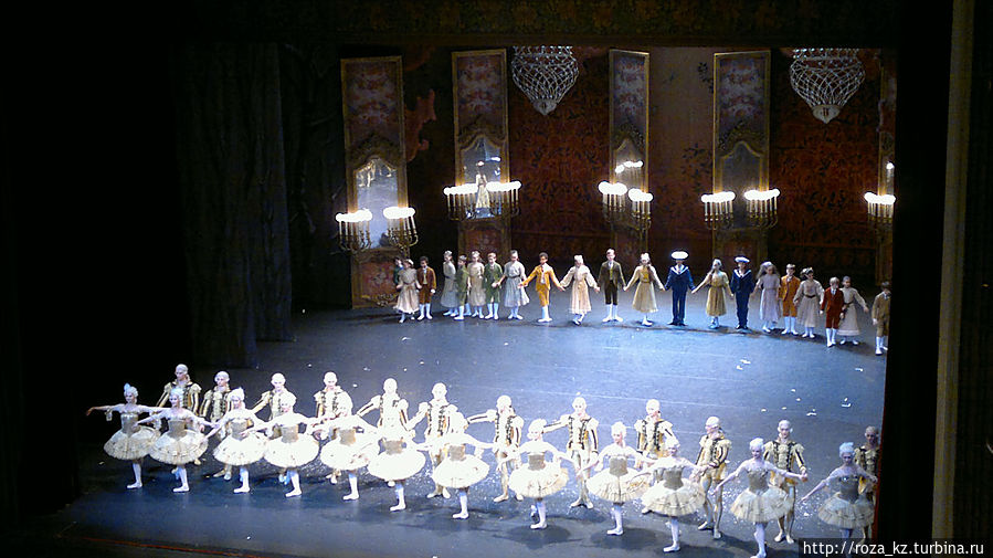 поклоны после завершения балета Вена, Австрия