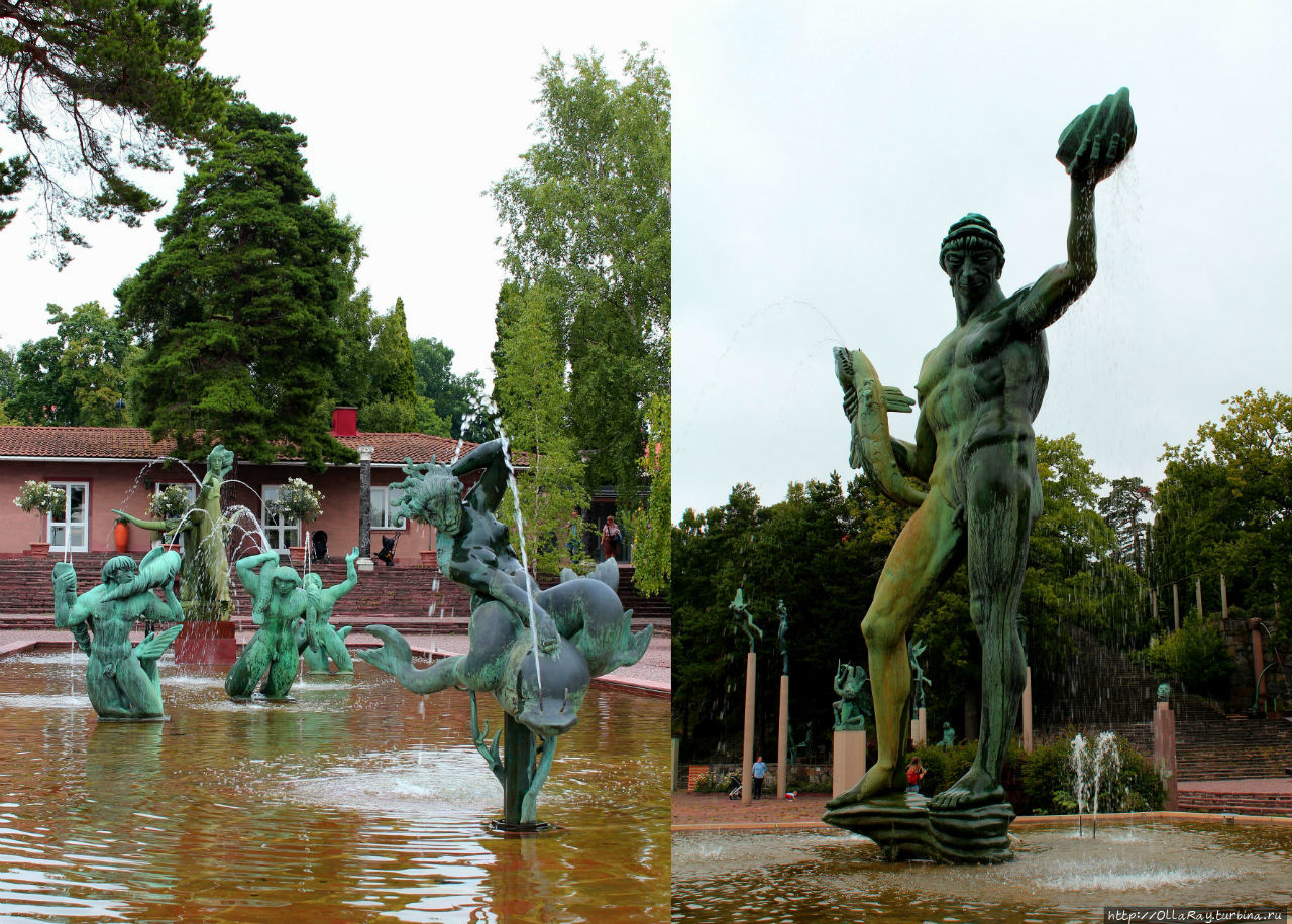 Облачая воду в камень и металл. География в фонтанах — 3.