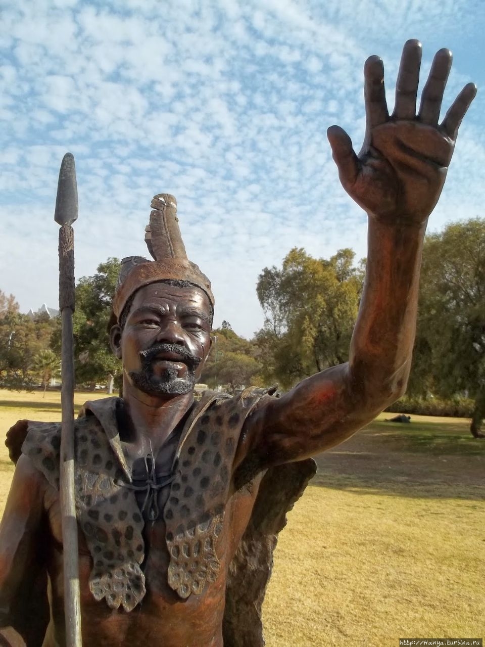 Статуя Давида Стуурмана. Из интернета Порт-Элизабет, ЮАР