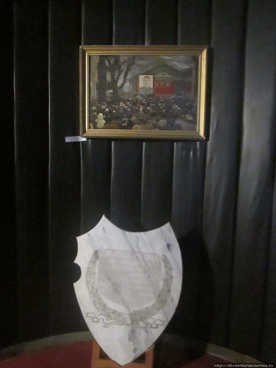 Вторая часть экспозиции - 1941-53 и подарки Сталину