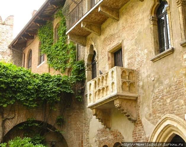 Маршрут ponte Scaligero -porta Borsari (Verona) Верона, Италия