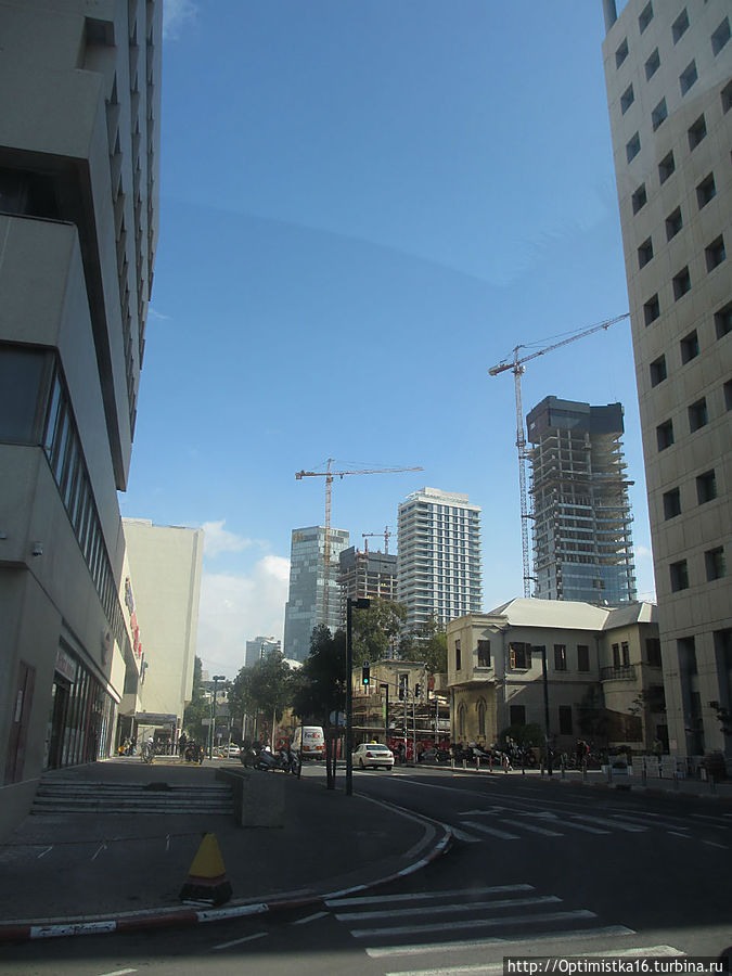 Тель-Авив из окна экскурсионного автобуса. Часть 1 Тель-Авив, Израиль