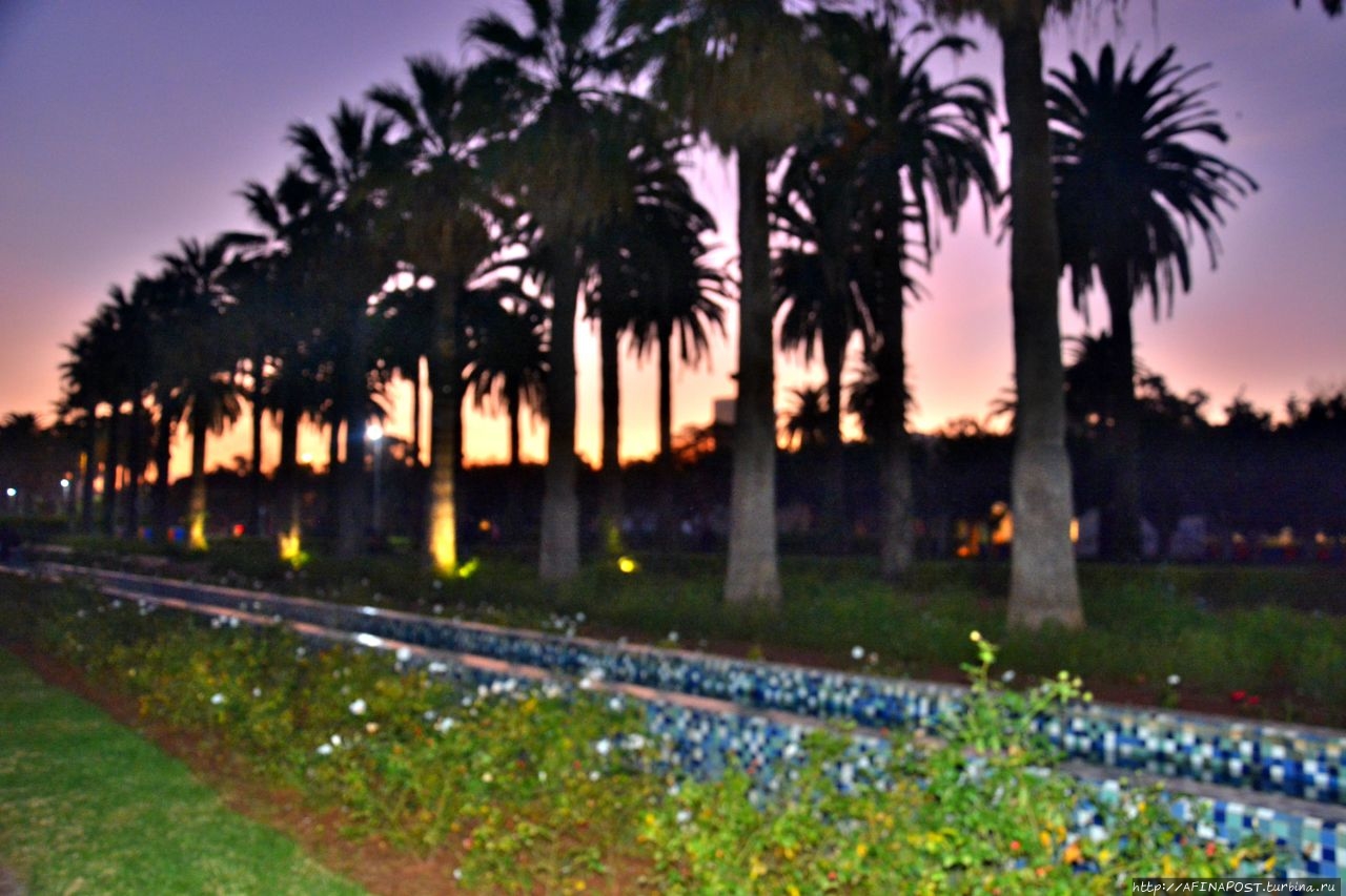 Парк Арабской лиги Касабланка, Марокко