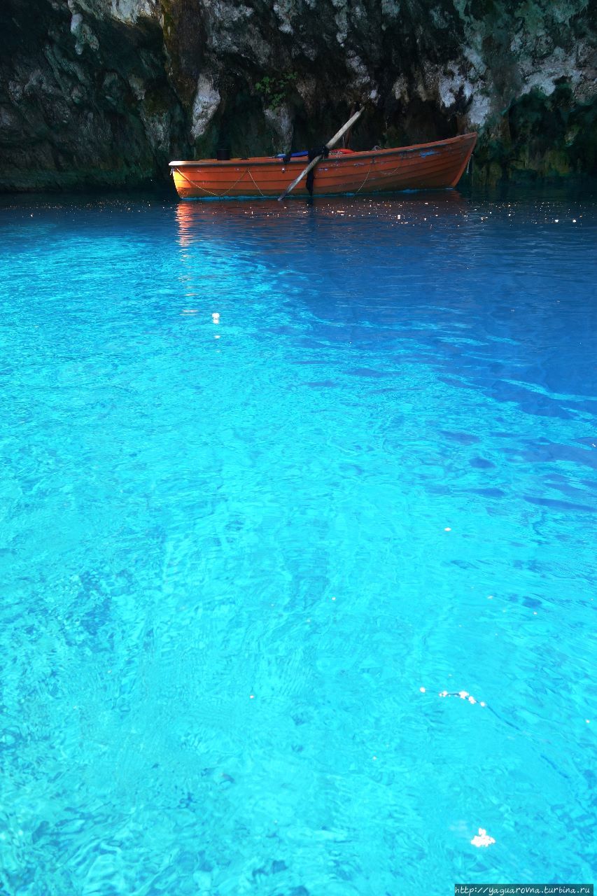 озеро Мелиссани Остров Кефалония, Греция