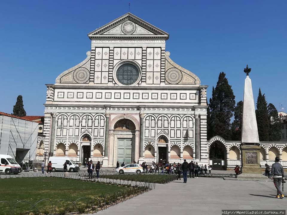 Церковь Санта-Мария-Новелла Флоренция, Италия