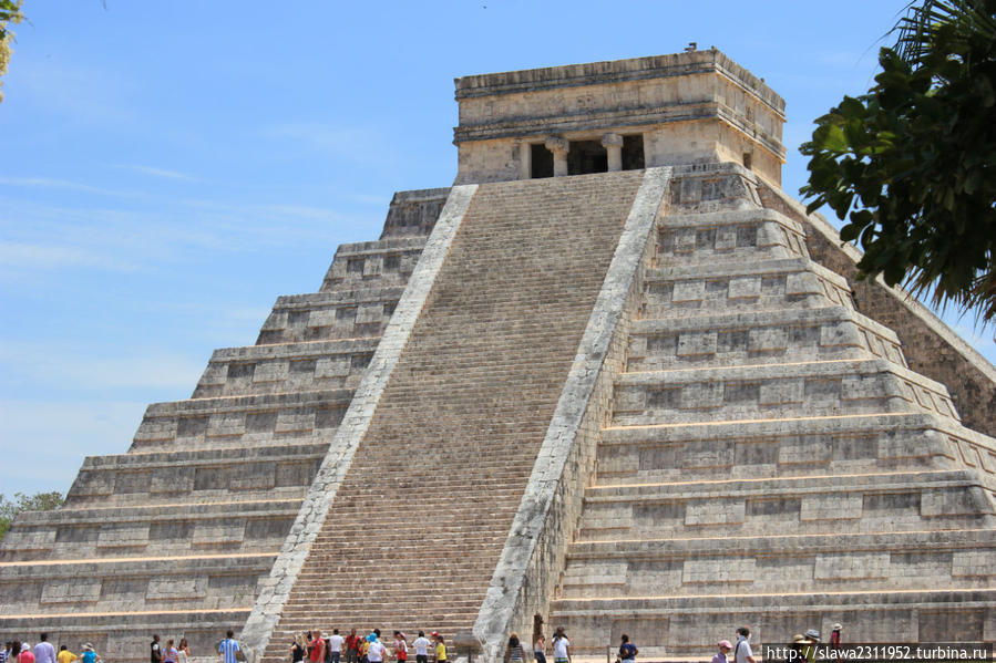 Пирамида Кукулькана (Чичен Ица) Мексика