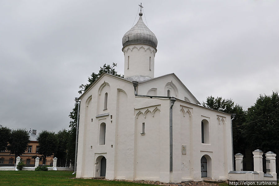 … Церковь Прокопия 1529 года. Великий Новгород, Россия