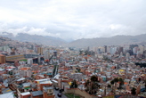 Панорама Ла Пас — столицы Боливии