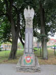 Памятник польским пограничникам погибшим в борьбе с отрядами УПА.