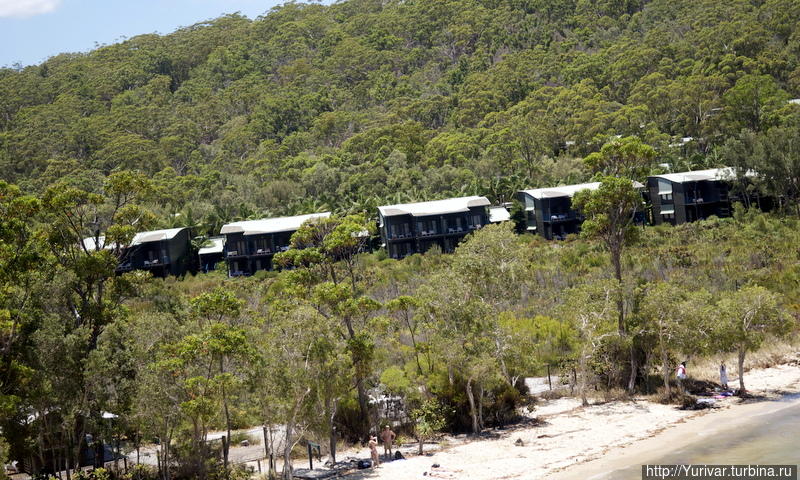 Бунгало отеля Kingfisher Bay Resort Остров Фрейзер, Австралия