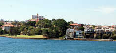 Виллы и коттеджи на северной стороне Сиднейского залива