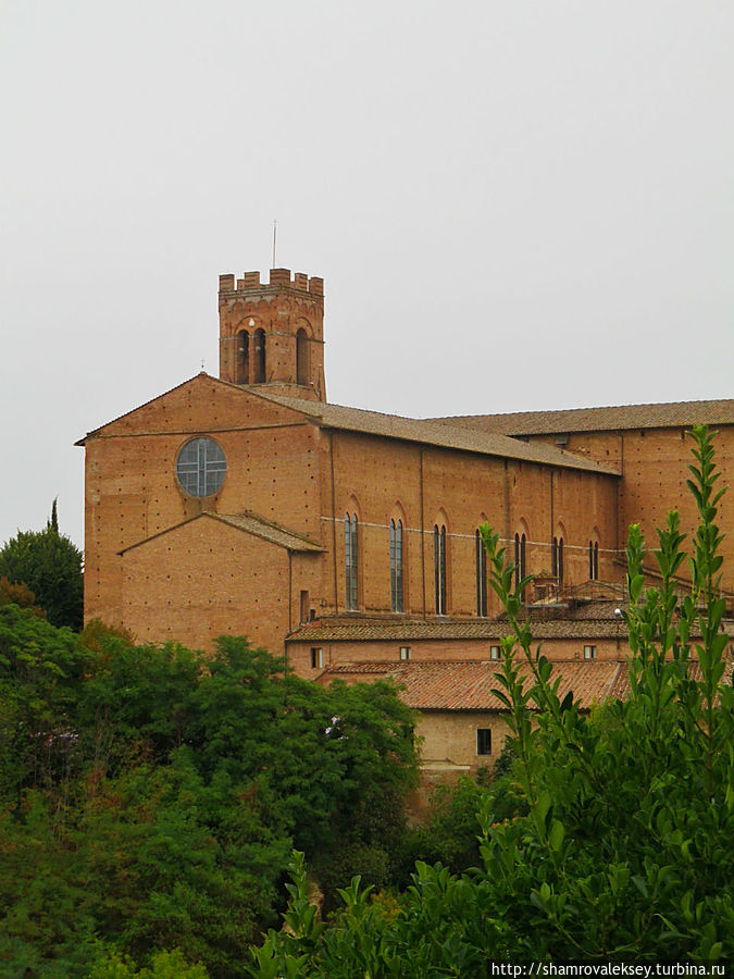 Церковь Святого Доминика Сиена, Италия