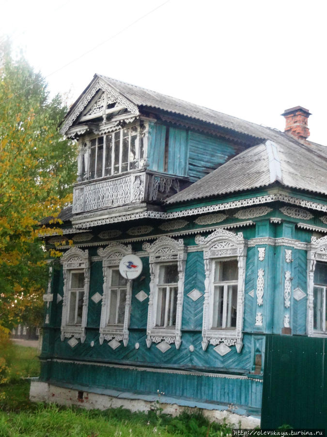 Некоторые интересные дома романовской стороны Тутаев, Россия