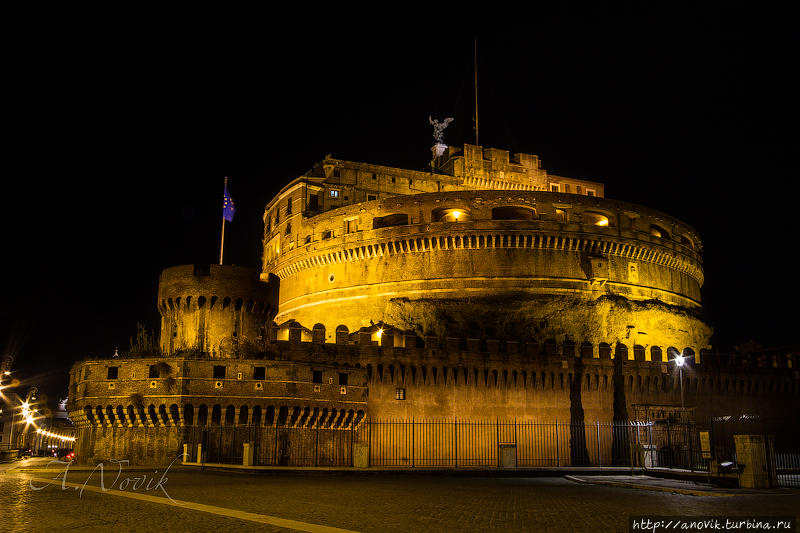 Замок Ангела Рим, Италия