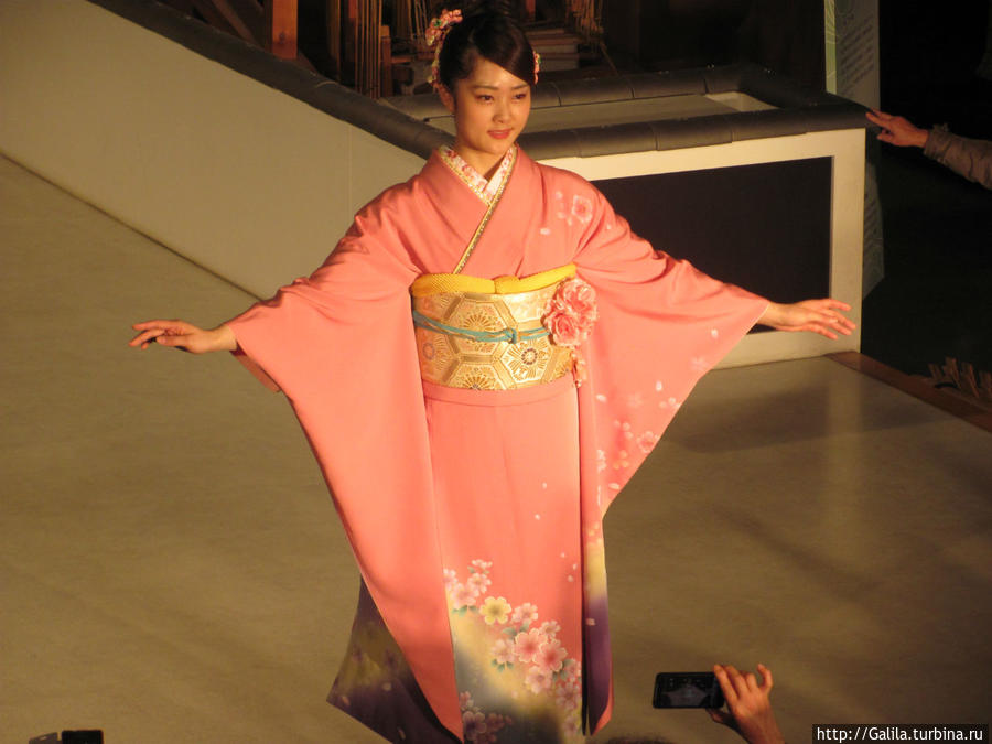Парад кимоно. Япония