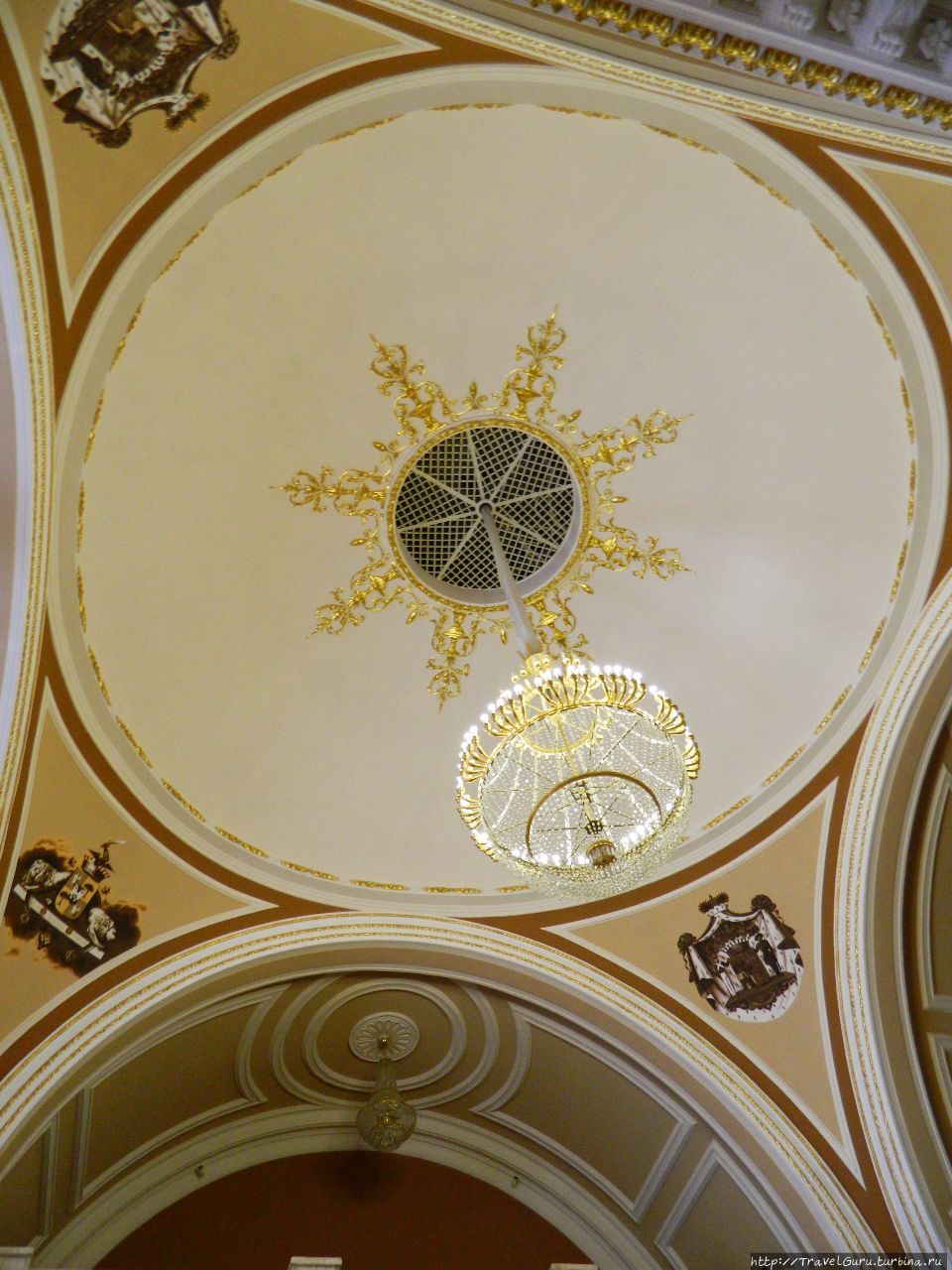 Купол Колонного зала Гомель, Беларусь