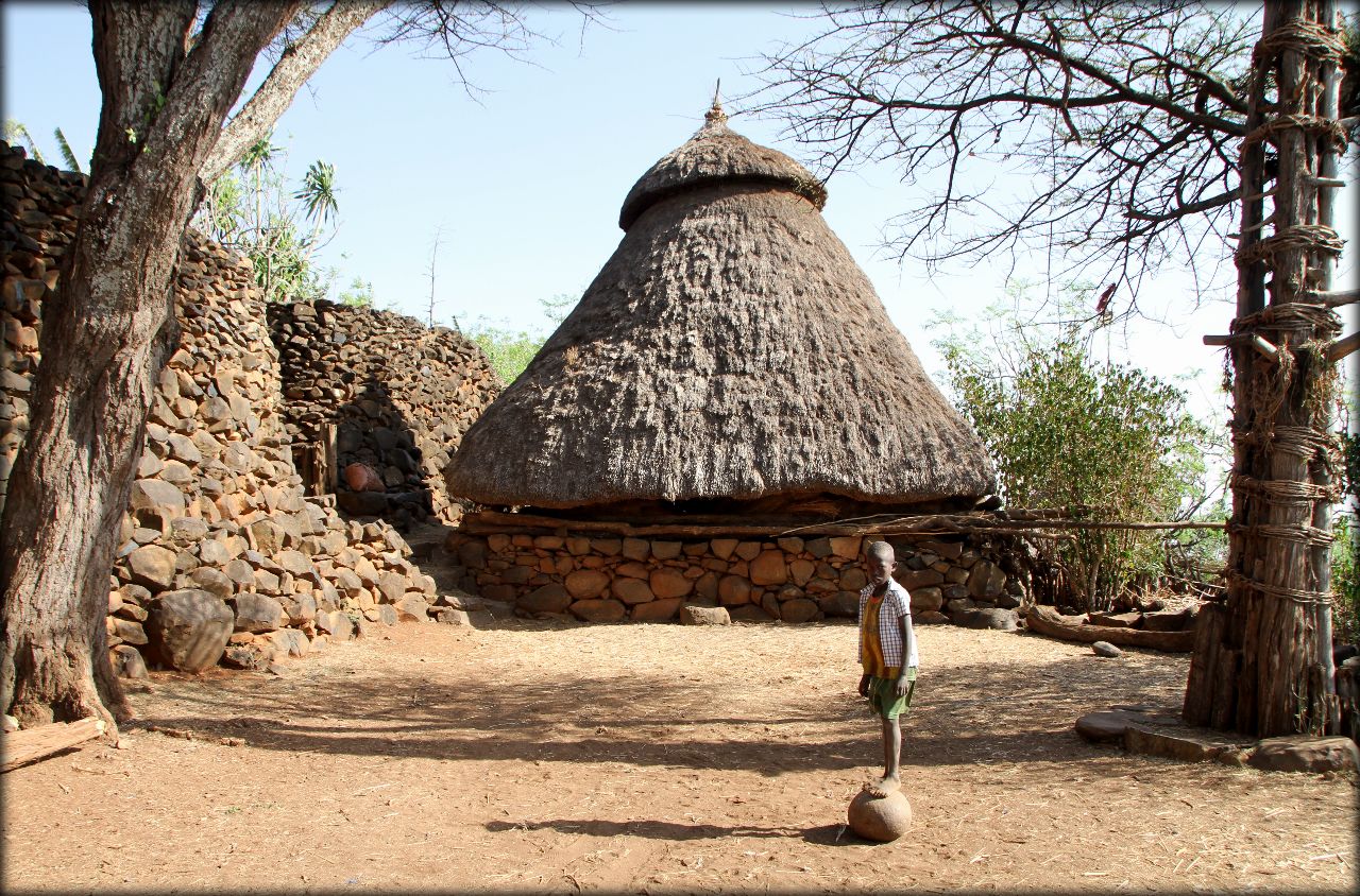 Трудолюбивый народ или объект ЮНЕСКО в Эфиопии №9 Консо, Эфиопия
