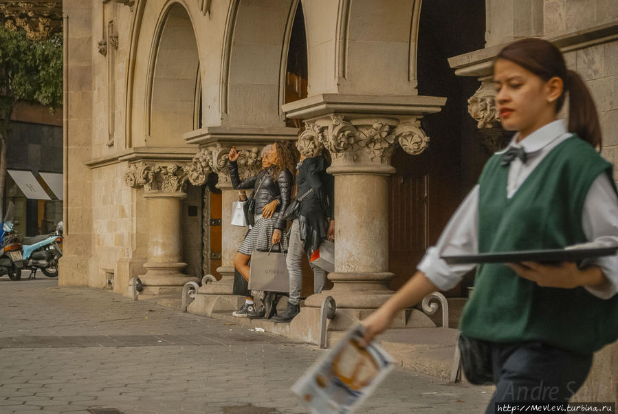 Проспект Грасиа (Пасео де Грасиа) Барселона, Испания