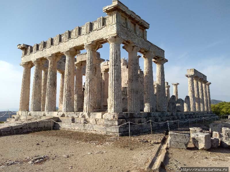 Храм Афины Афайи. Замыкая Священный треугольник