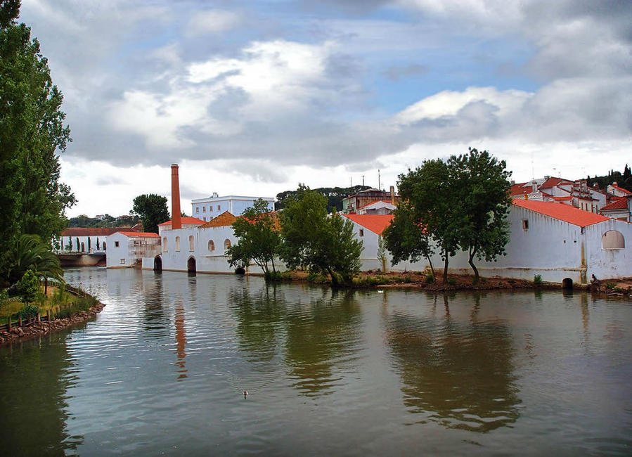Четыре здания промышленной зоны начала 18 века. Томар, Португалия