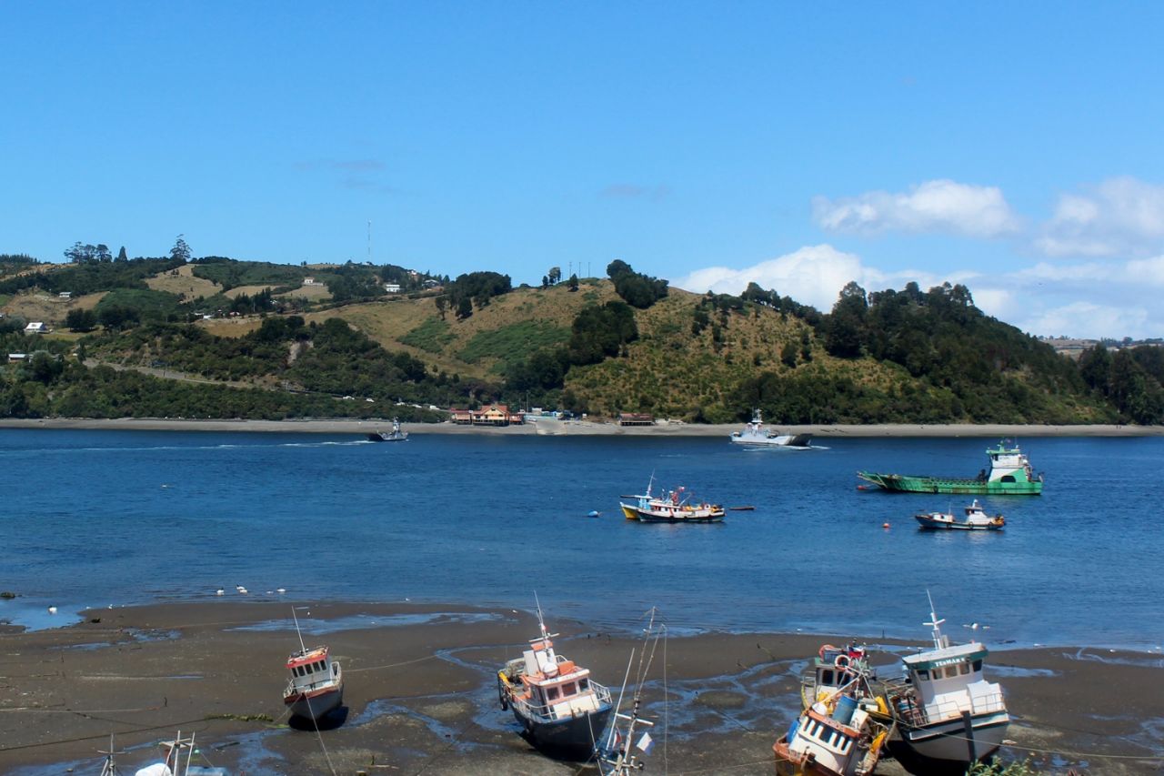 Паромная переправа Остров Кинчао — Далькауэ Курако-де-Велес, Чили