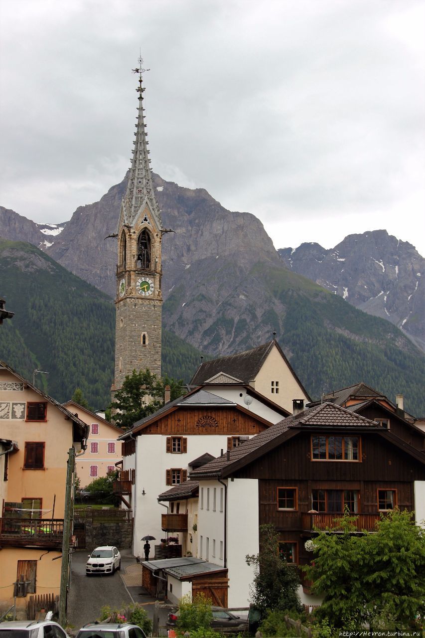Неожиданное знакомство с городом Сент Сент, Швейцария