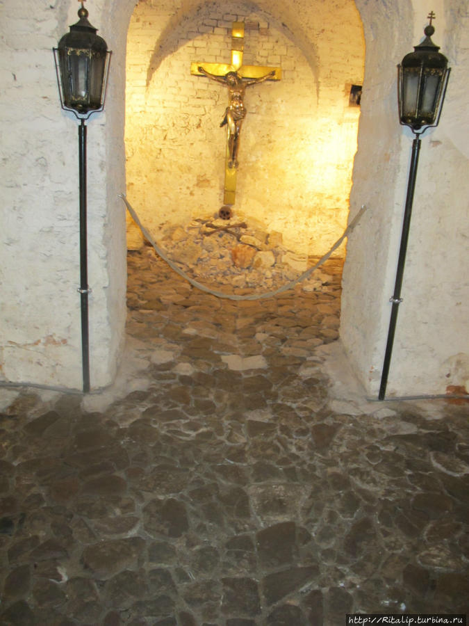 подземелья церкви свтой Магдалины Карловы Вары, Чехия