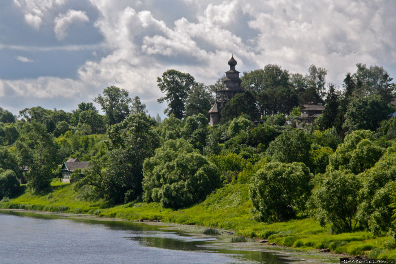 Старо-Вознесенская деревянная церковь Торжок, Россия