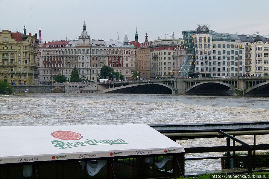 Прага, большая вода Прага, Чехия