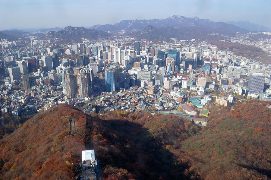 Сеульская телебашня Сеул, Республика Корея