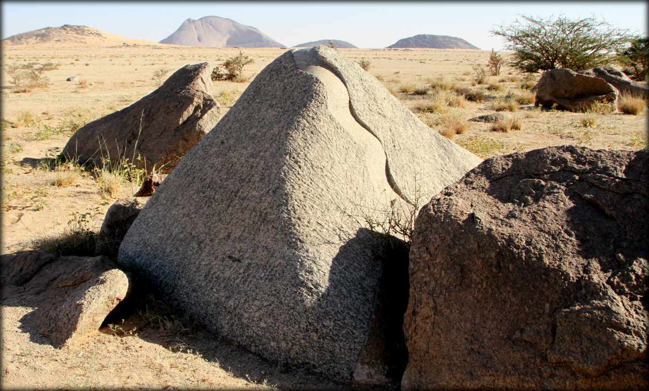 Бен Амера и каменное искусство Мавритании Область Адрар, Мавритания