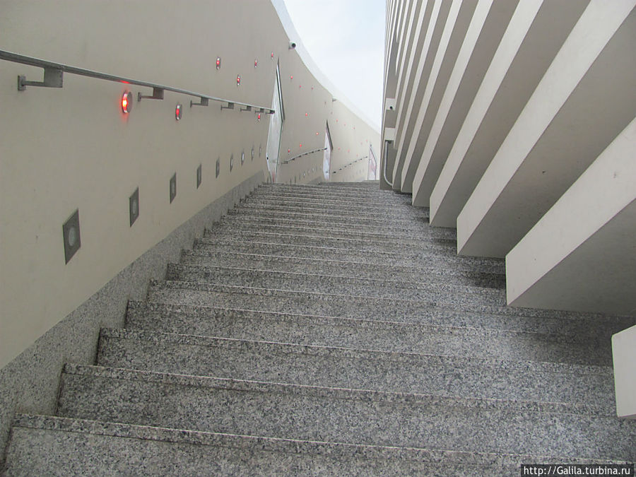 Та самая лестница ведущая от казино. Монте-Карло, Монако