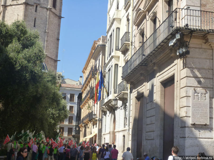 Краски Валенсии. ч.1 Забастовка у святых стен Валенсия, Испания
