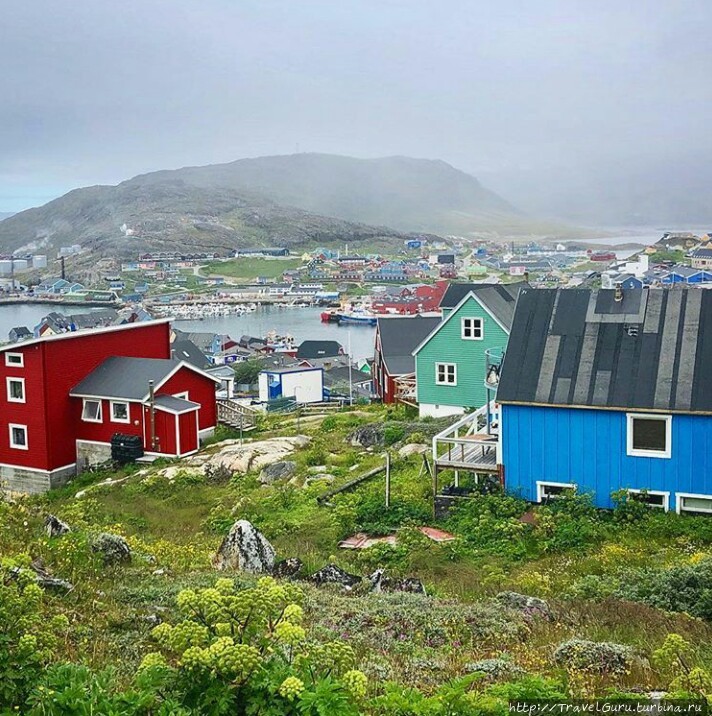 Гренландская Ривьера: город Какорток Какорток, Гренландия
